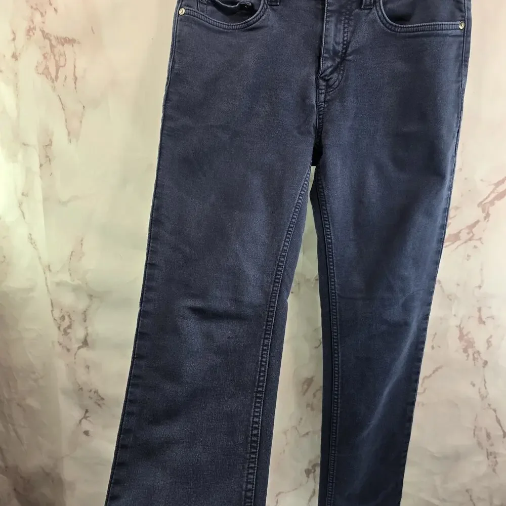 Banana Republic Pants Mens 30 X 32 Blue Traveler Jean Slim Straight Leg Navy